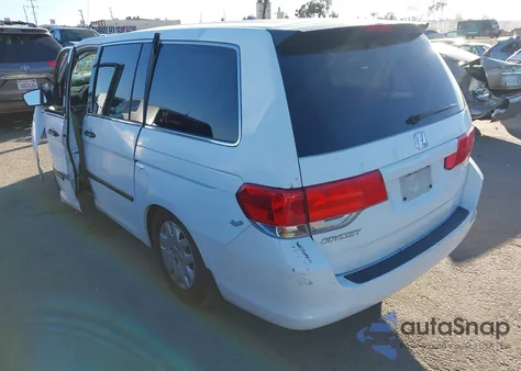 2009 Honda Odyssey Lx from USA, damaged, VIN 5FNRL38259B034519
